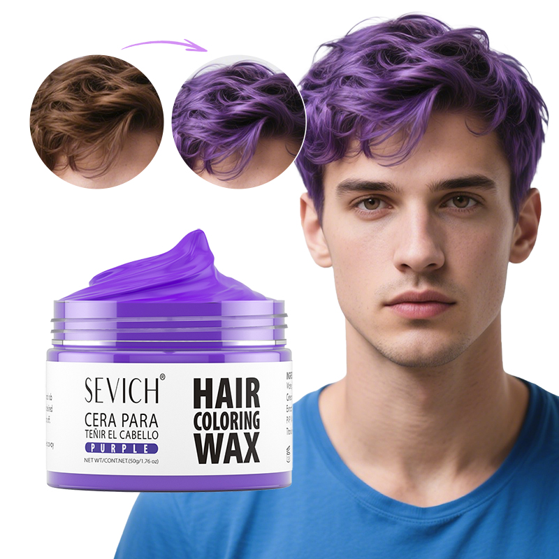 Purple Toning Shampoo - 13 Colors Halloween Hair Colour Wax