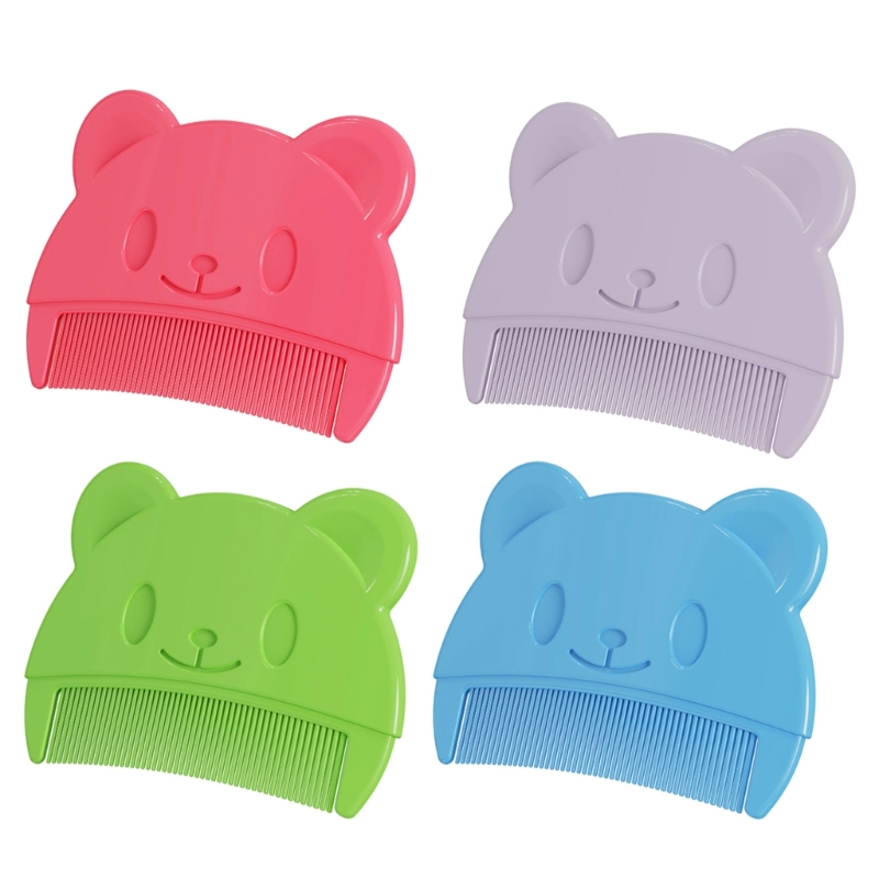 Hair Care For Baby - Infant Hair Comb Cartoon Bear Hair