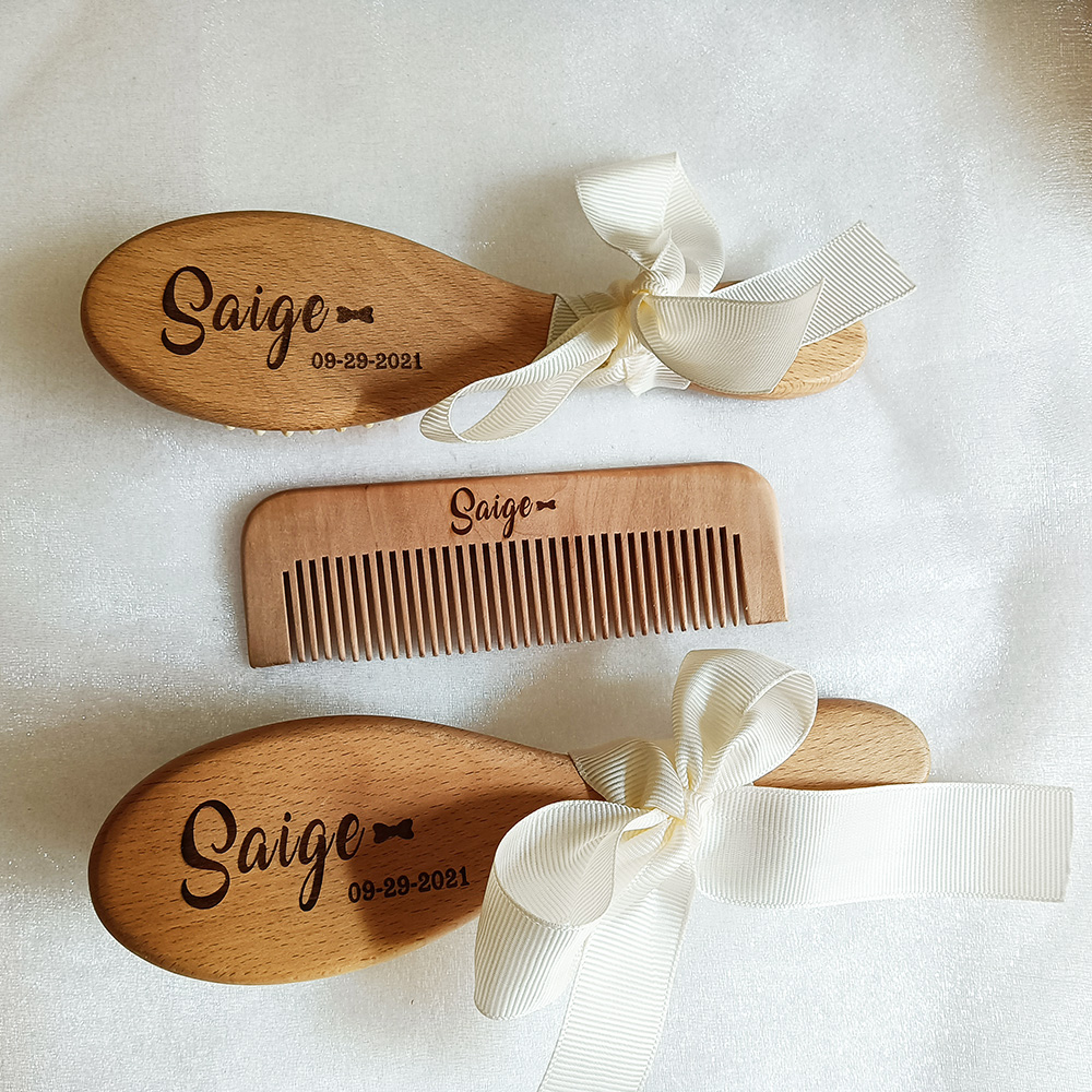 Hair Care Names - Custom Name Baby Bathing Comb Baby