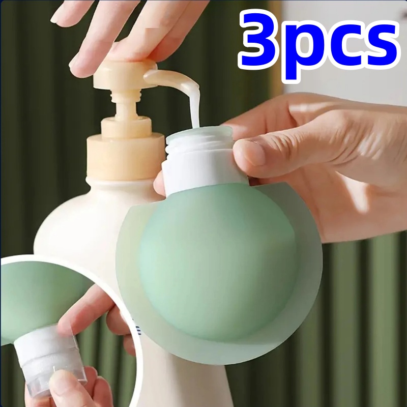 Dry Shampoo Travel - 1/3pcs Portable Travel Bottles Soft Silicone