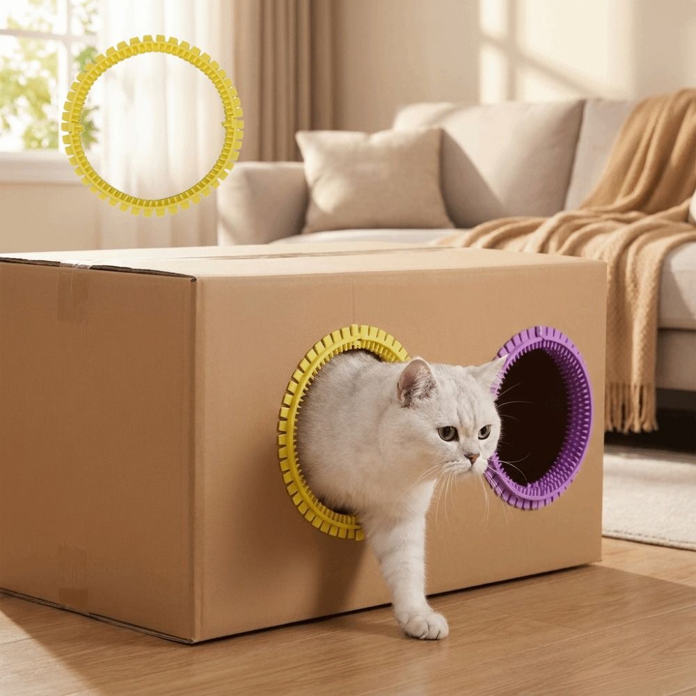 Plastic Cat Tunnel Brush Soft  - House Hair Care review and price
