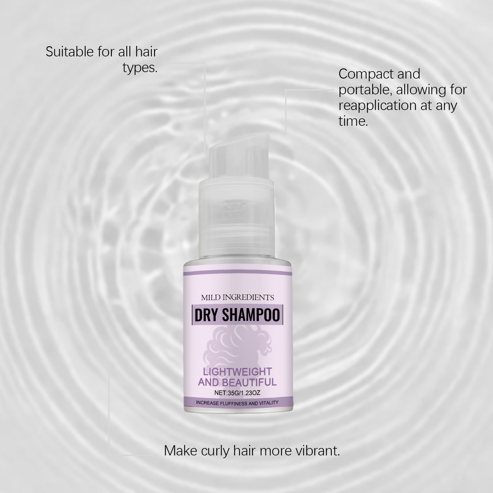 Portable Dry Shampoo Fast Oil  - Dry Shampoo Travel review and price