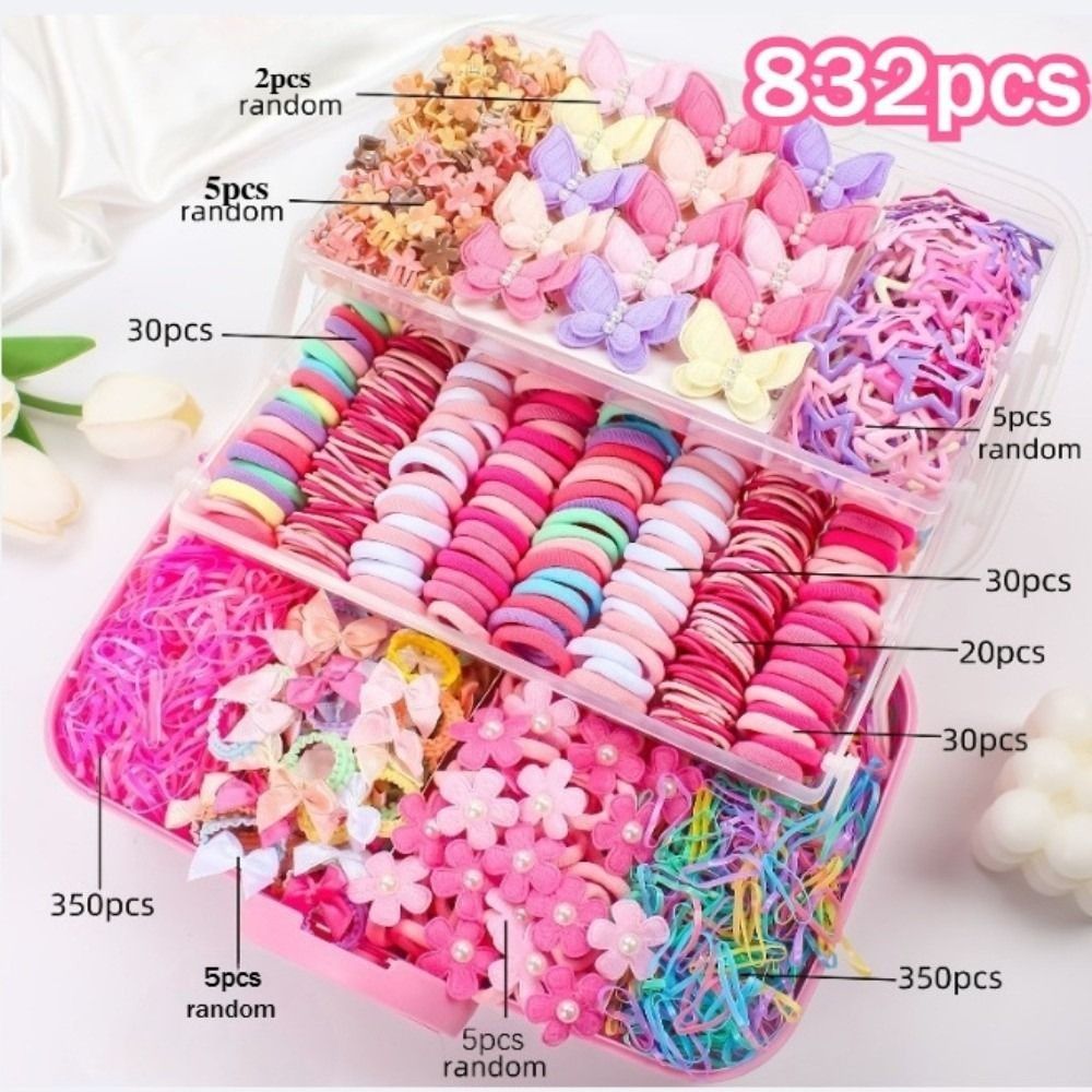 Flower High Elastic Hair Acces - Hair Care Gift Set review and price