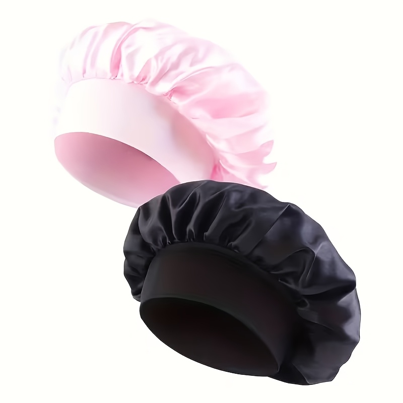 Soft Satin Solid-color Sleep C - House Hair Care review and price