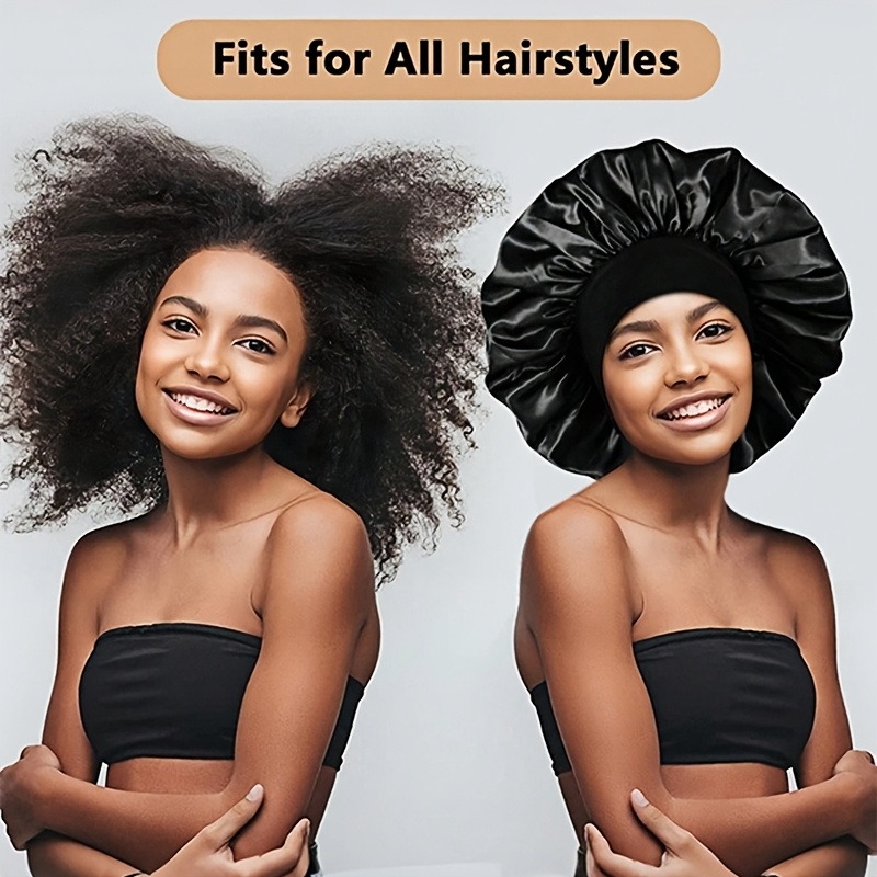 Soft Satin Solid-color Sleep C - House Hair Care review and price