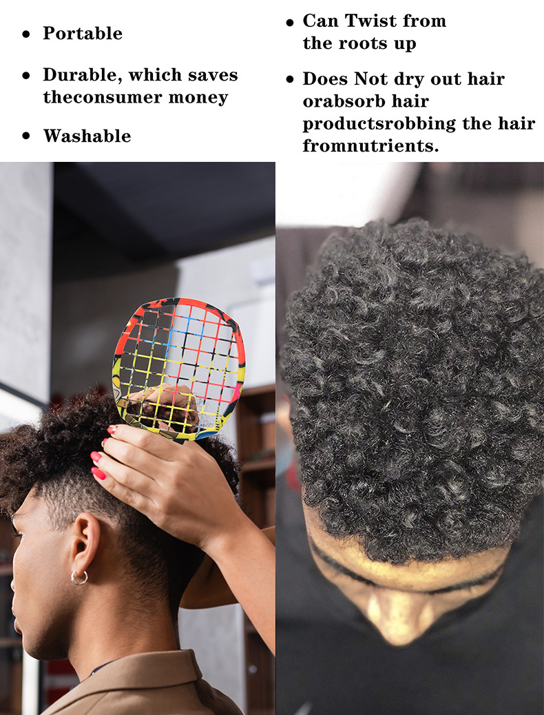 2Pcs Professional Salon Afro C - Afro Pick Comb review and price