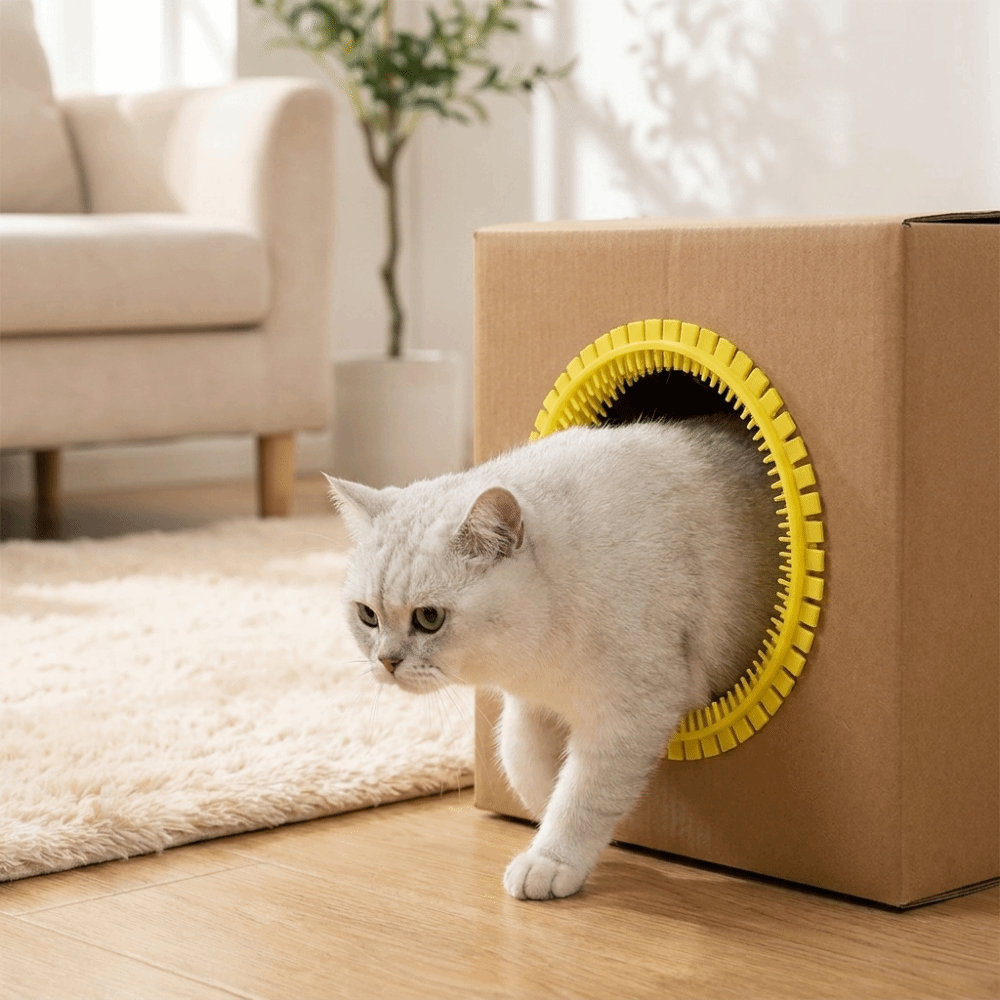 Pet Cat Comb Toy Plastic Cat T - House Hair Care review and price