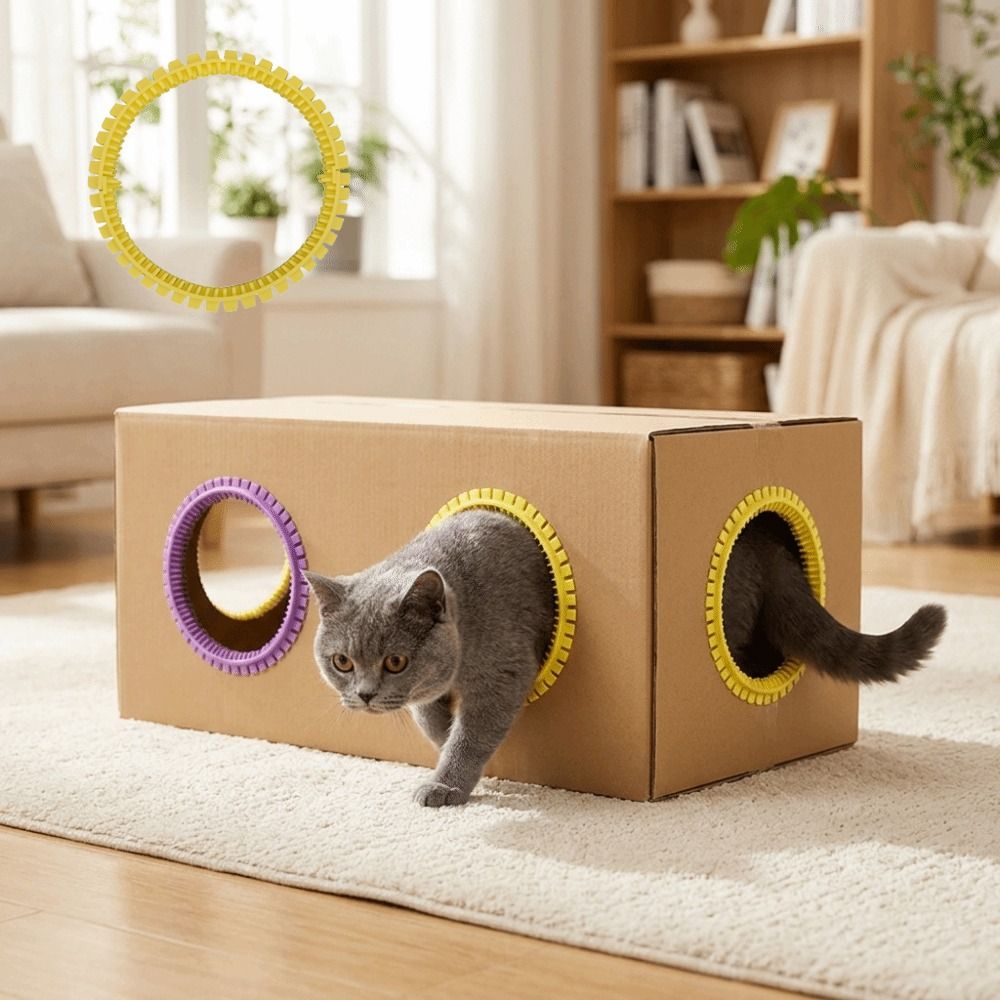 Plastic Cat Tunnel Brush Hair  - House Hair Care review and price