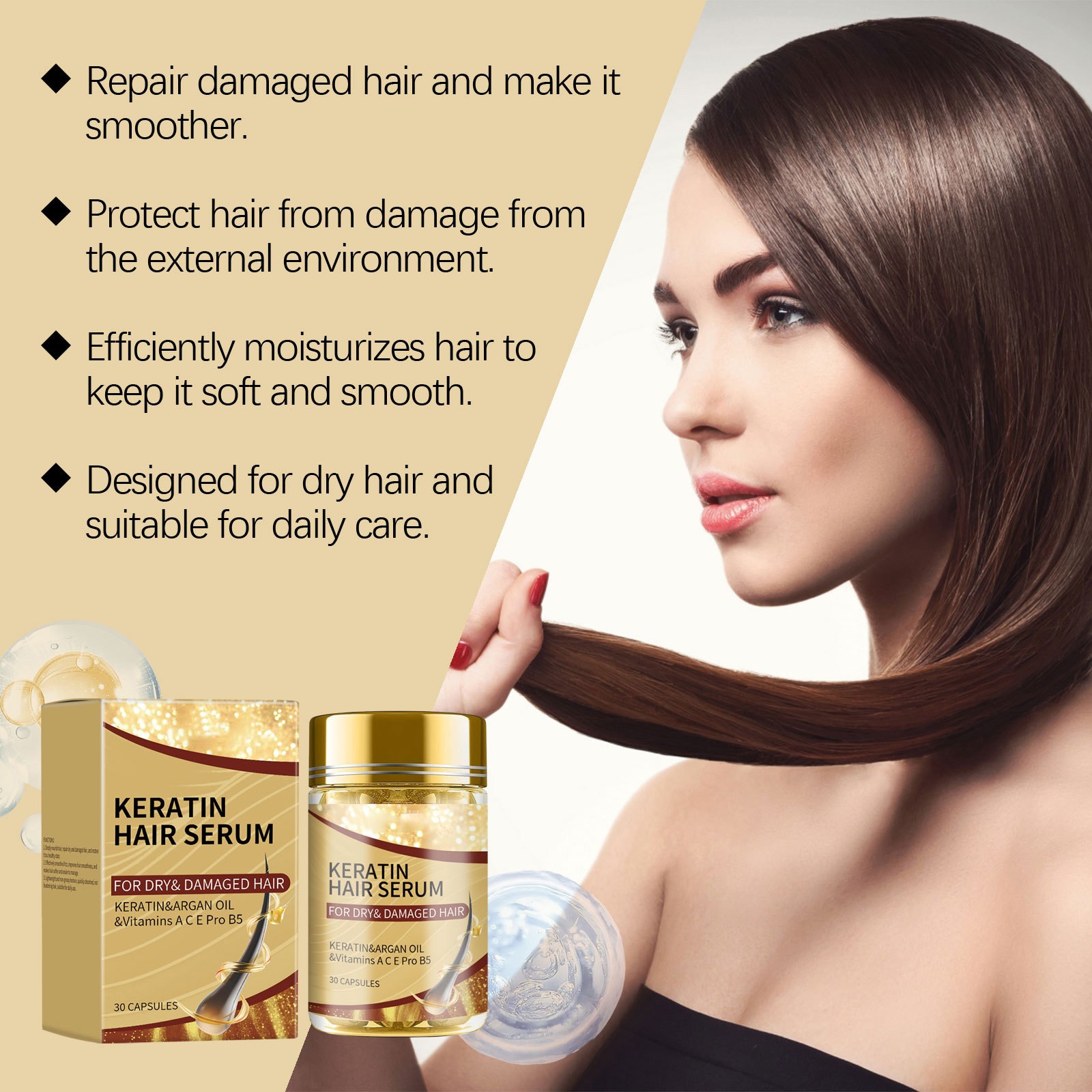 Argan Oil Smooth Hair Care Cap - House Hair Care review and price