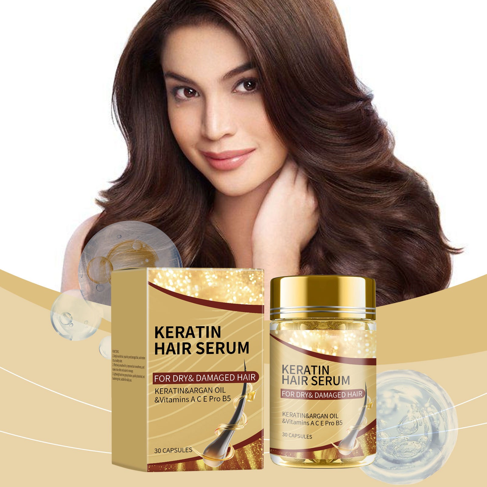 Argan Oil Smooth Hair Care Cap - House Hair Care review and price