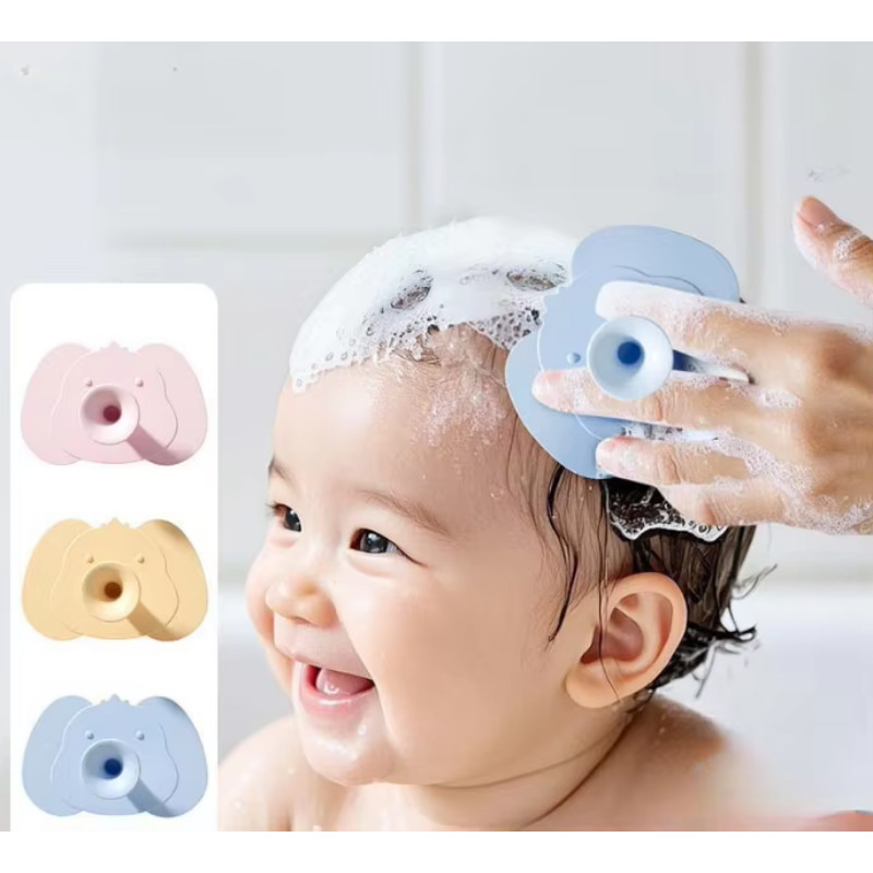 Baby Silicone Shampoo Brush Ha - Hair Care For Baby review and price