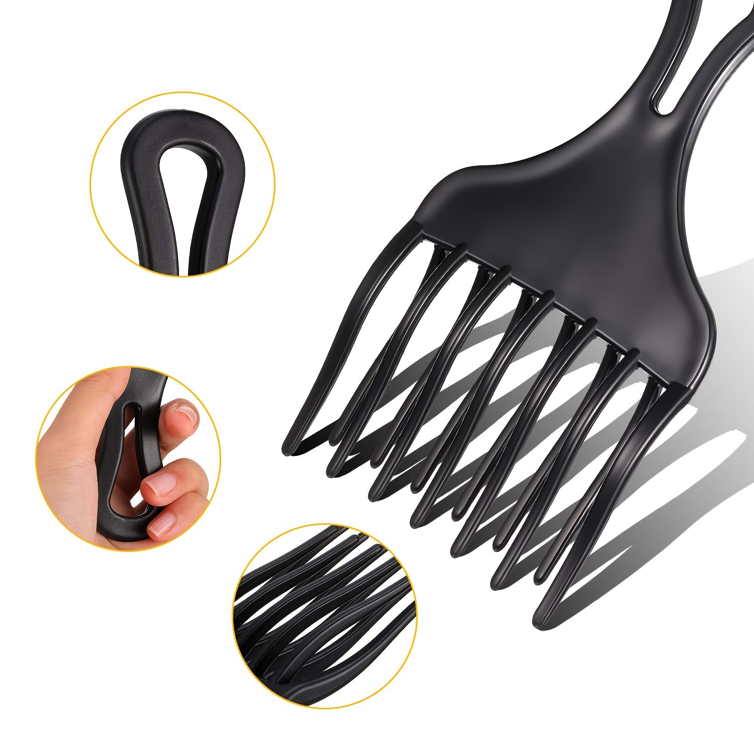 Wide Teeth Brush Pick Comb For - Afro Pick Comb review and price