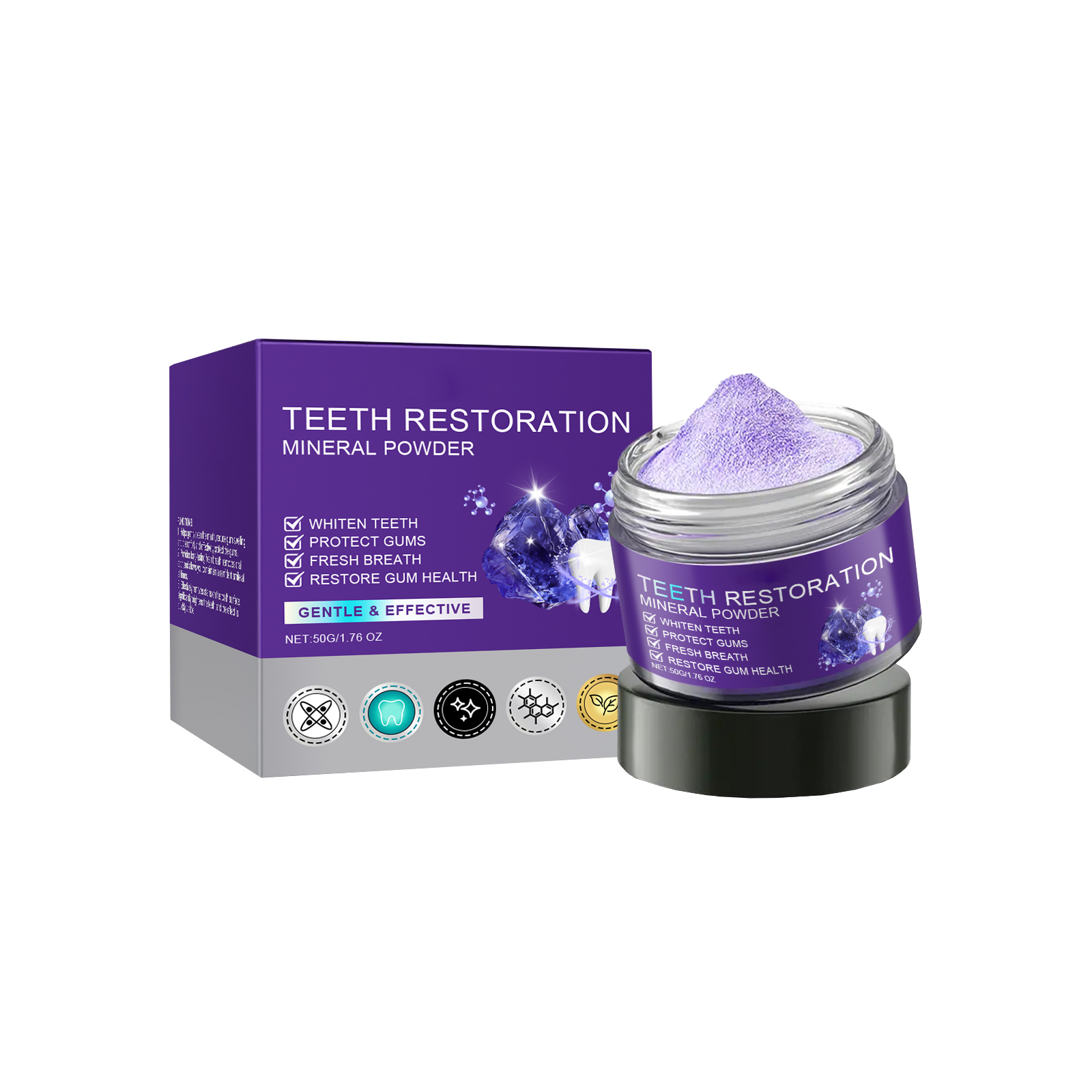 Purple Tooth Powder Whitening  - Purple Toning Shampoo review and price