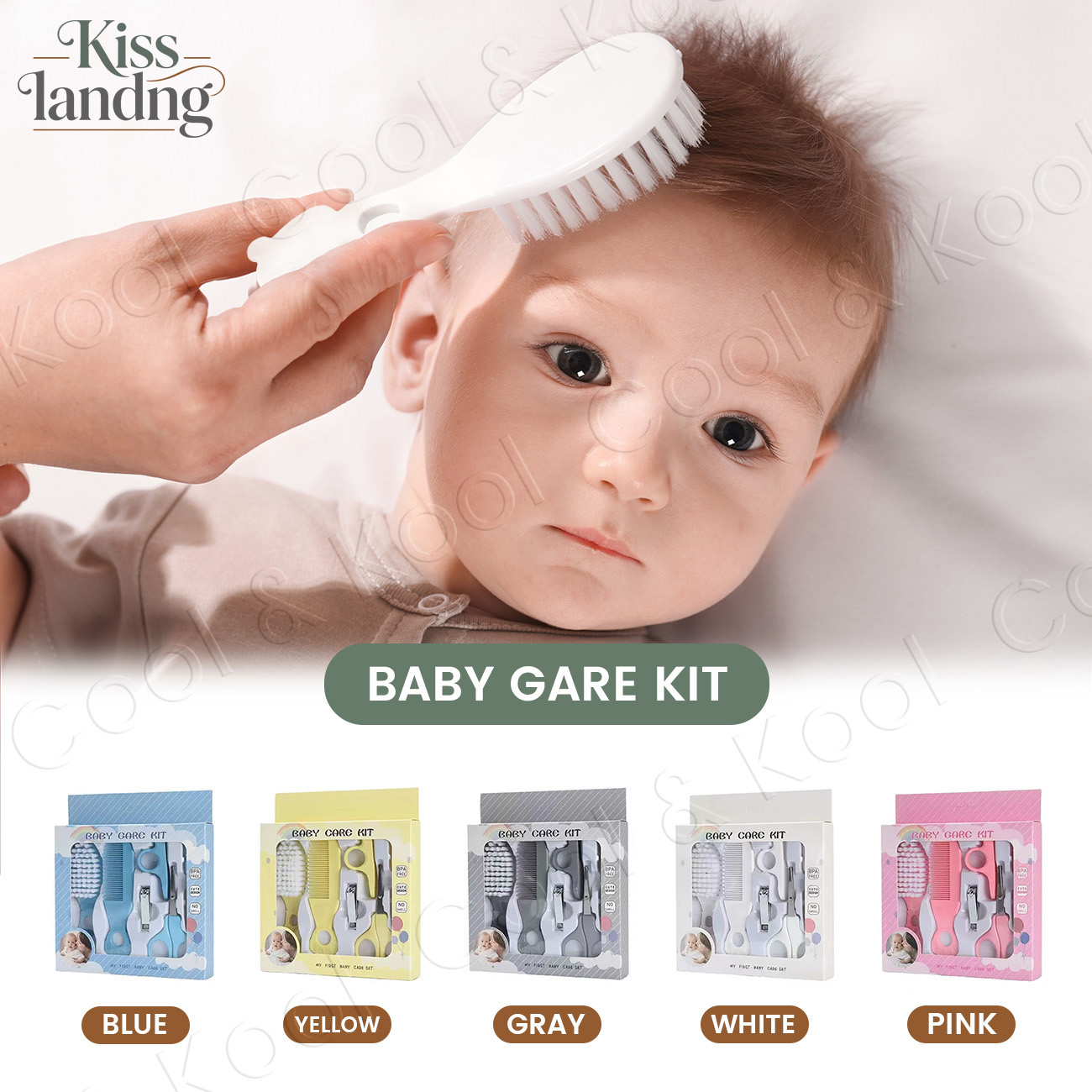 Baby Hygiene & Grooming Kit, 6 - Hair Care For Baby review and price