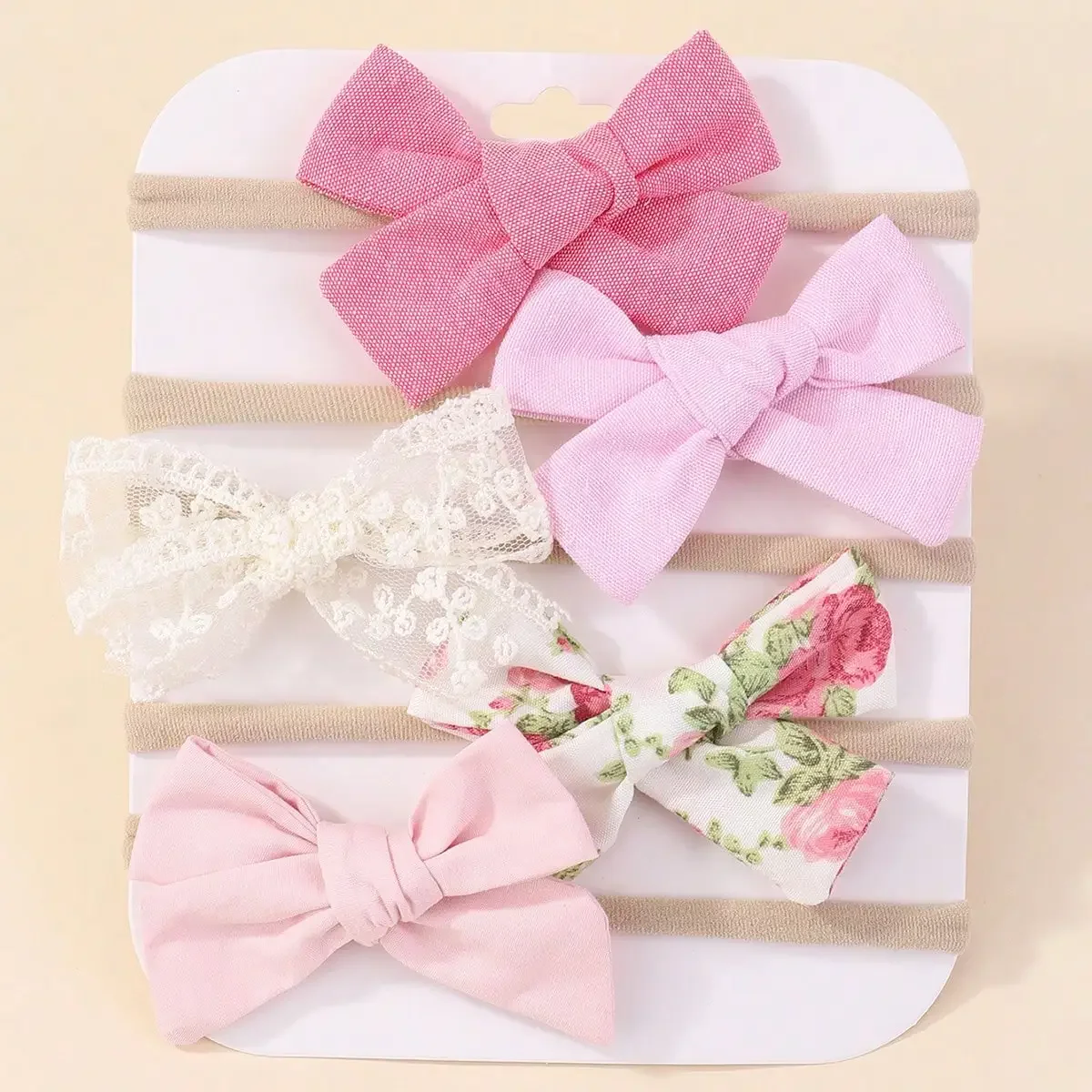 5Pcs/Set Baby Elastic Headband - Hair Care Gift Set review and price