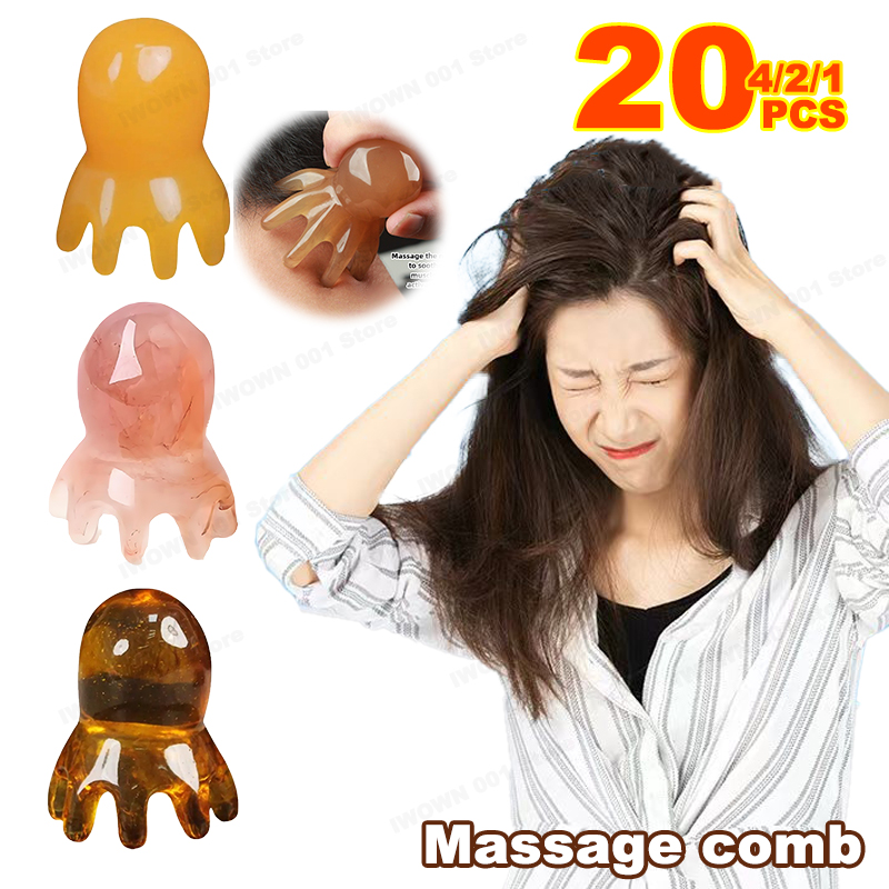 Natural Resin Octopus Acupoint - House Hair Care review and price