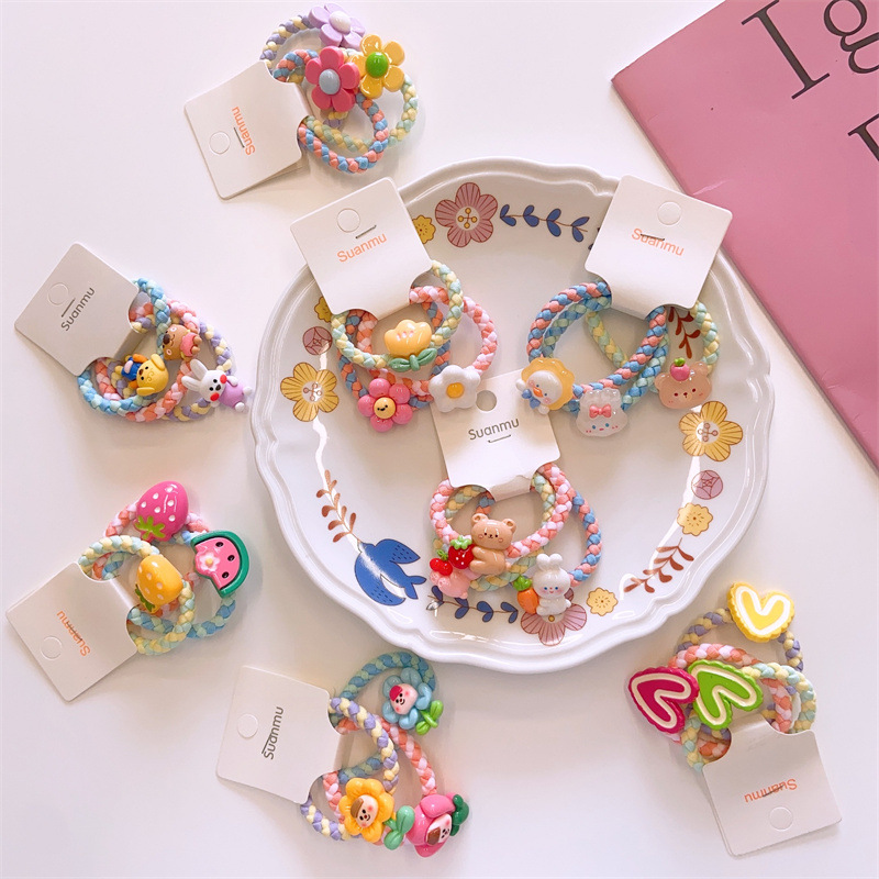 3pcs/set Kids Kawaii Flower Fr - Hair Care Gift Set review and price