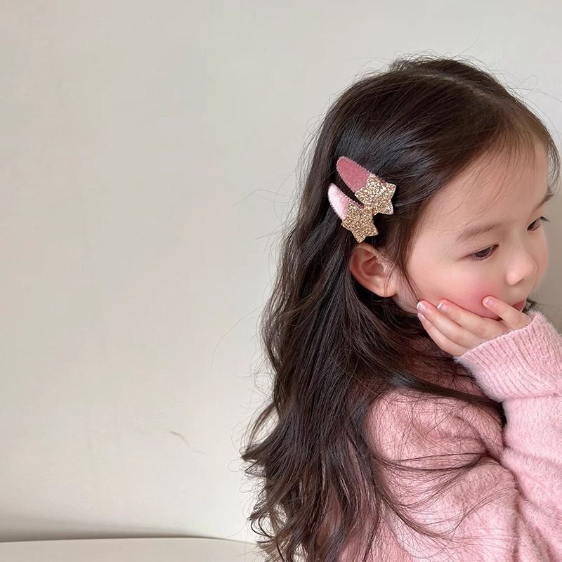 1 Pair Korean Style Glitter St - Hair Care For Baby review and price