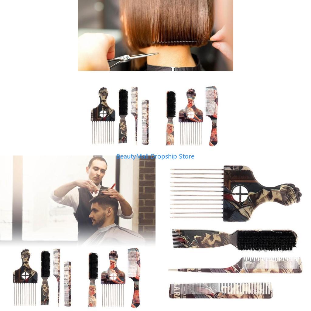 40JD Fashion Hairbrush Set Wit - Afro Pick Comb review and price