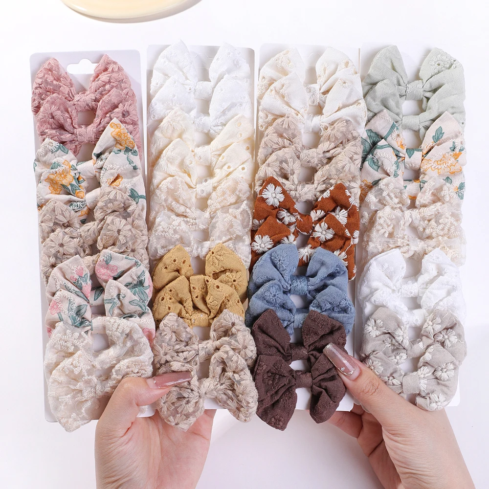 10Pcs/Set Fashion Bows Hairgri - Hair Care Gift Set review and price