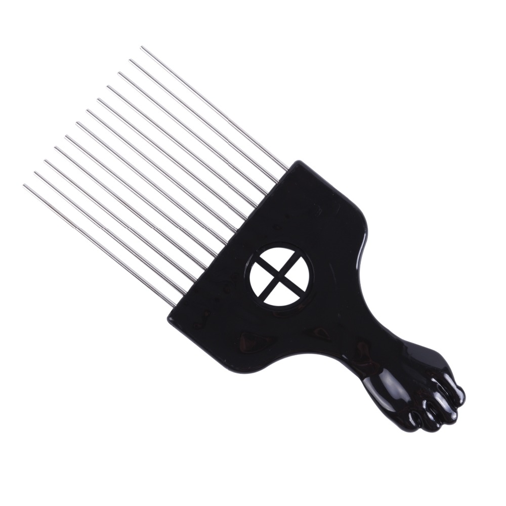 Salon Use Black Metal African  - Afro Pick Comb review and price
