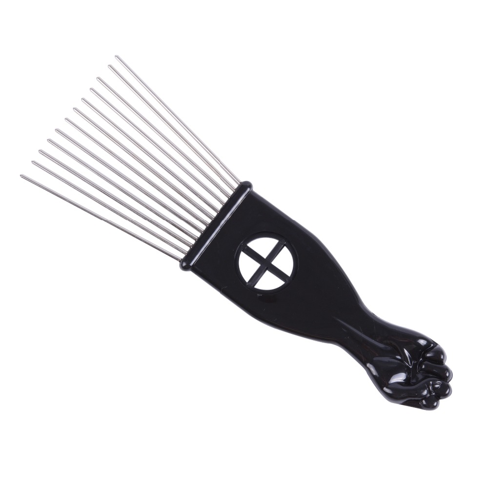 Salon Use Black Metal African  - Afro Pick Comb review and price
