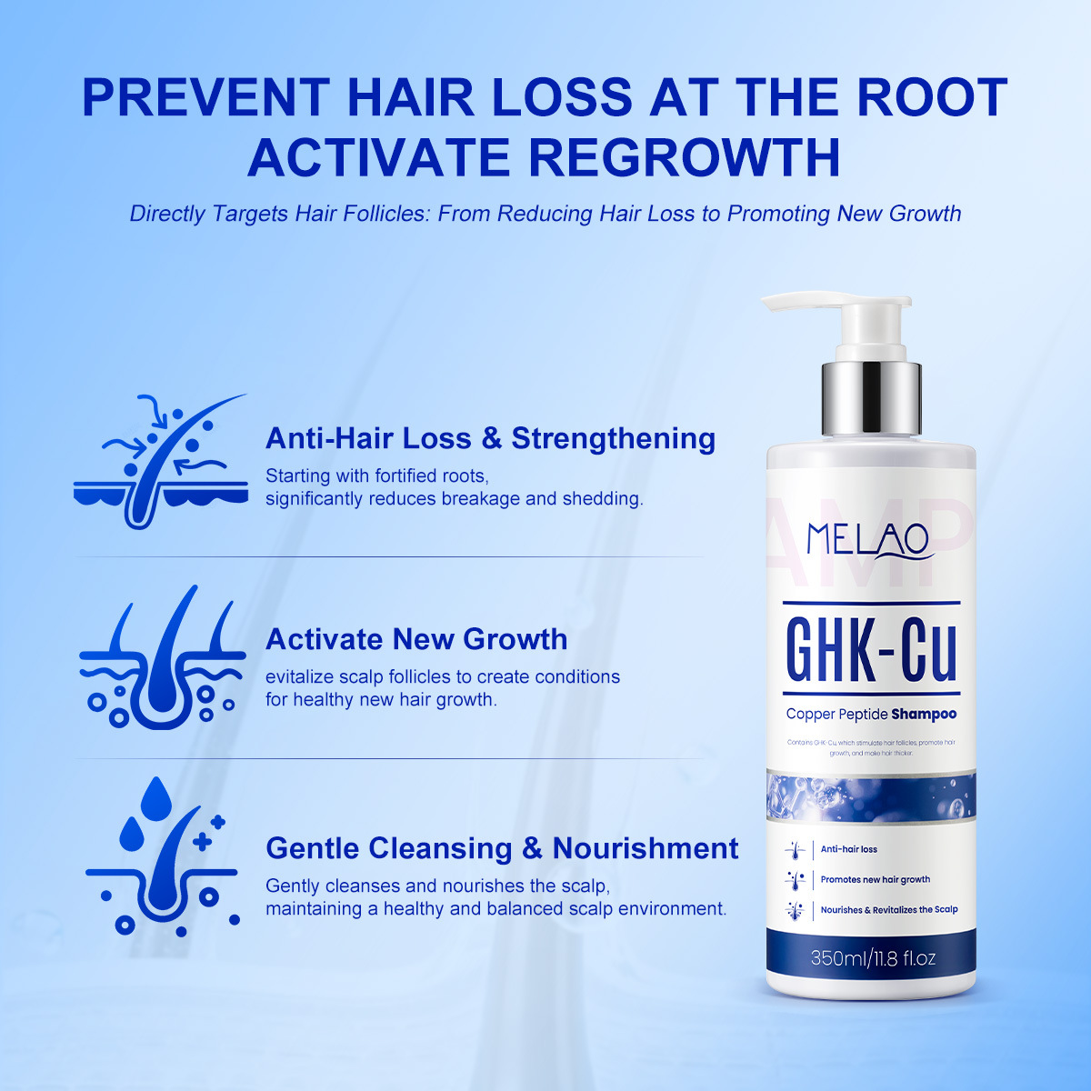 350ml GHK-Cu Copper Peptide Ha - Hair Care Tonic review and price