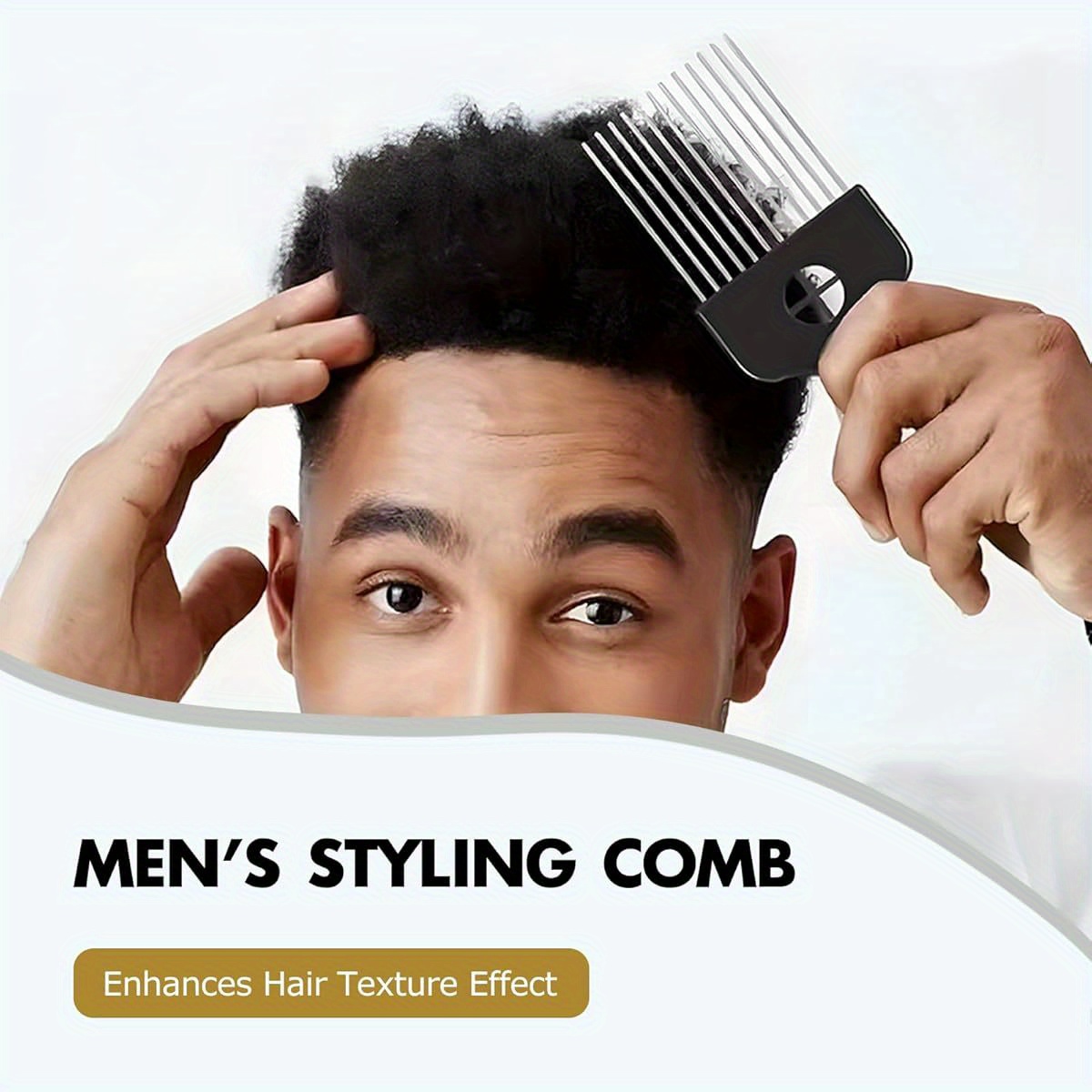 1- Piece Stainless Steel Afro  - Afro Pick Comb review and price