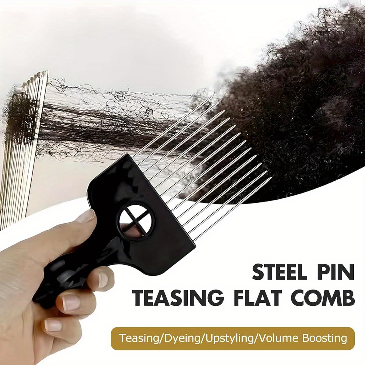 1- Piece Stainless Steel Afro  - Afro Pick Comb review and price
