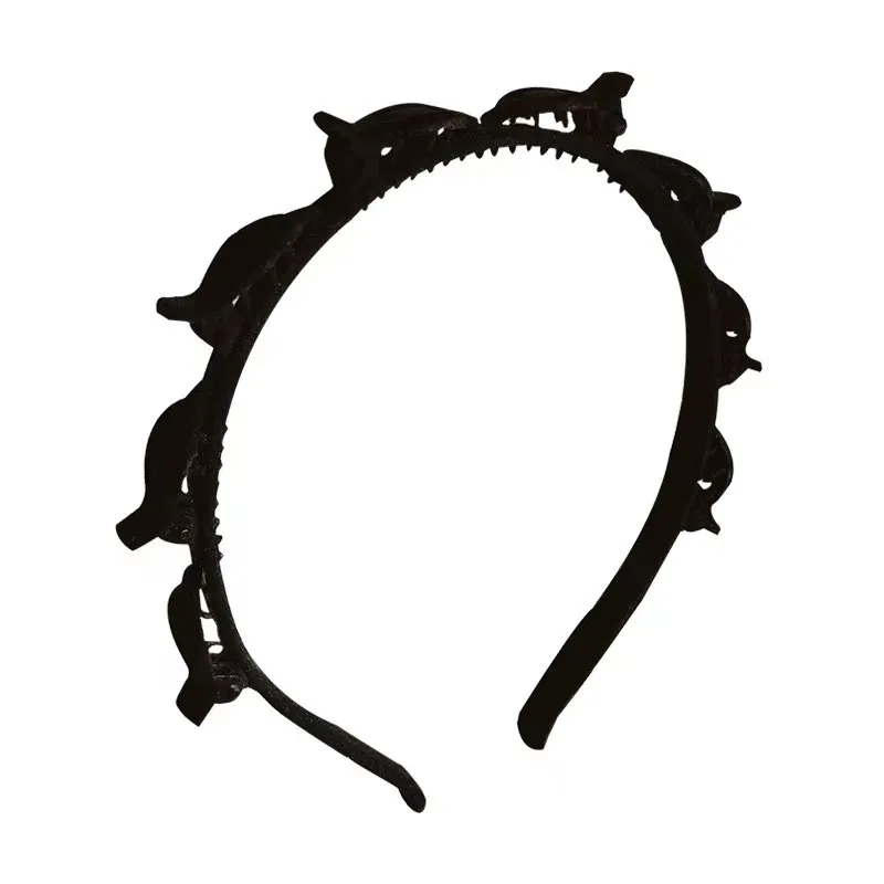 1/3 Pcs Flocking Braided Headb - Hair Care For Baby review and price