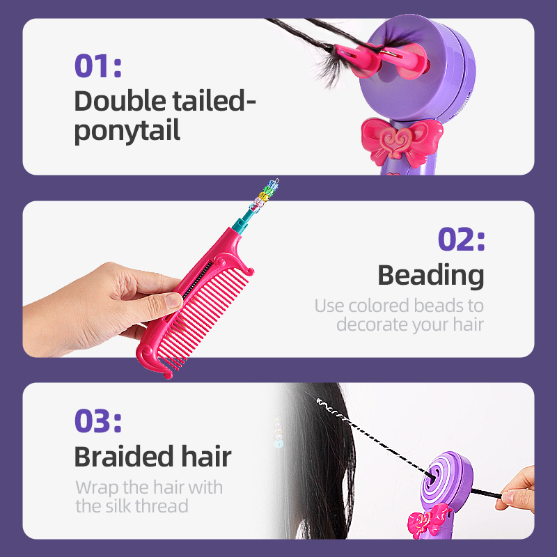 Kids DIY Braiding Hairstyle To - Hair Care Gift Set review and price