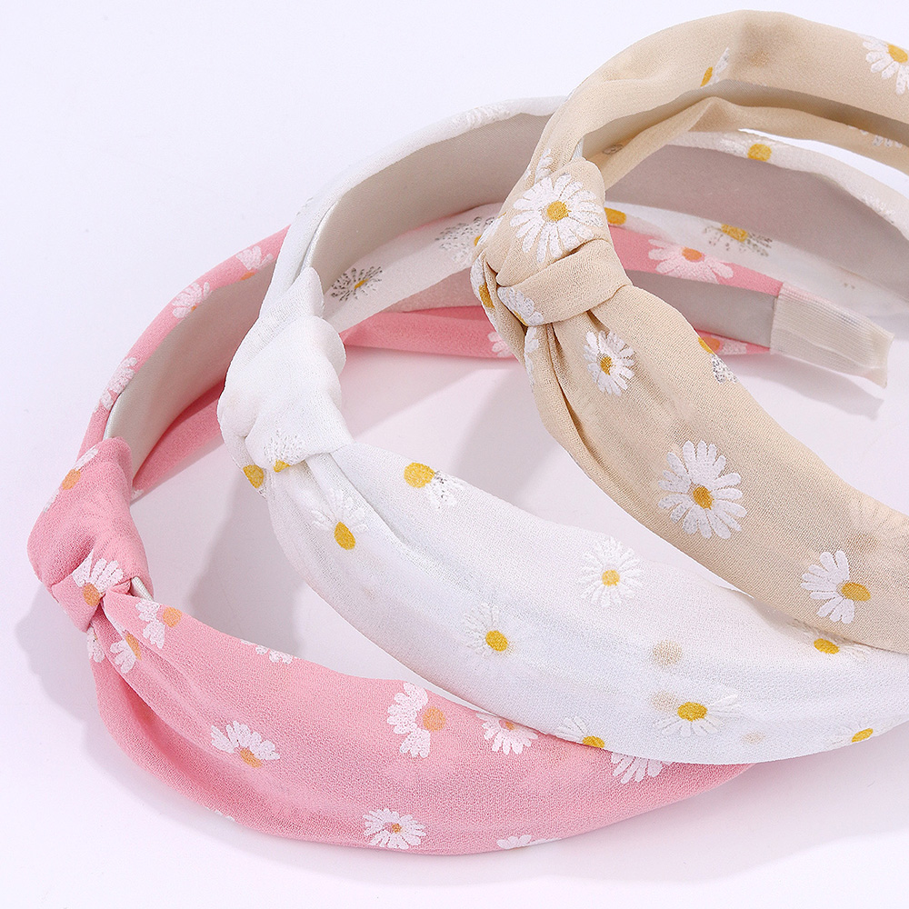 3pcs/set Daisy Pattern Headban - Hair Care Gift Set review and price