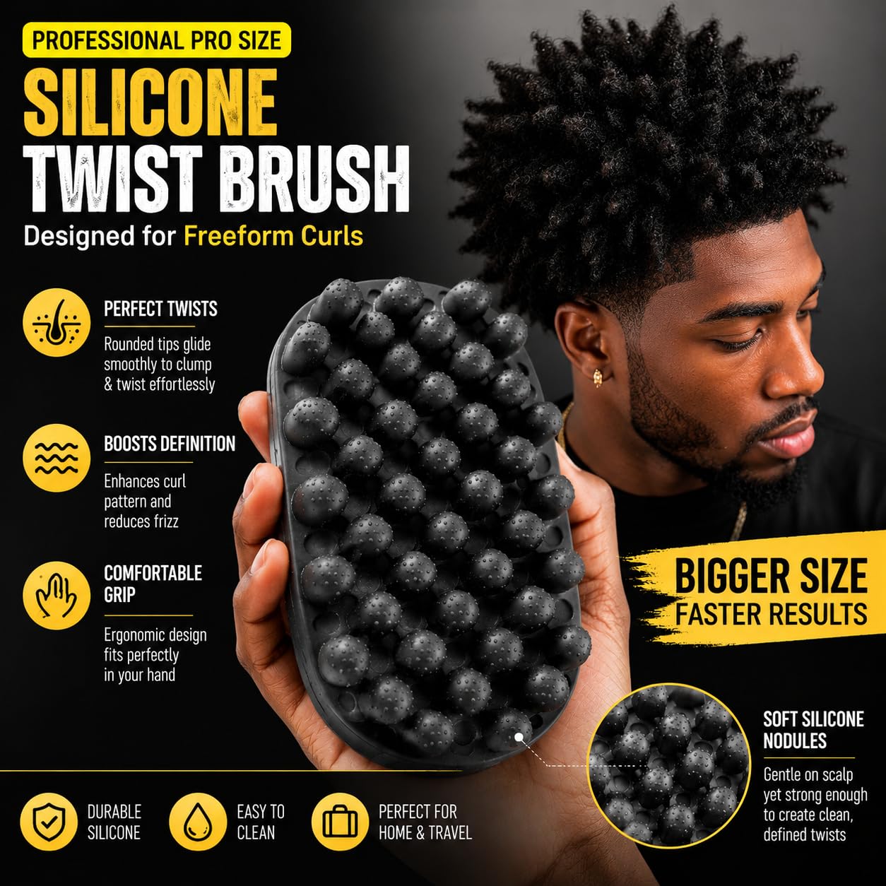 2Pcs Hair Styling Set Wave Twi - Afro Pick Comb review and price