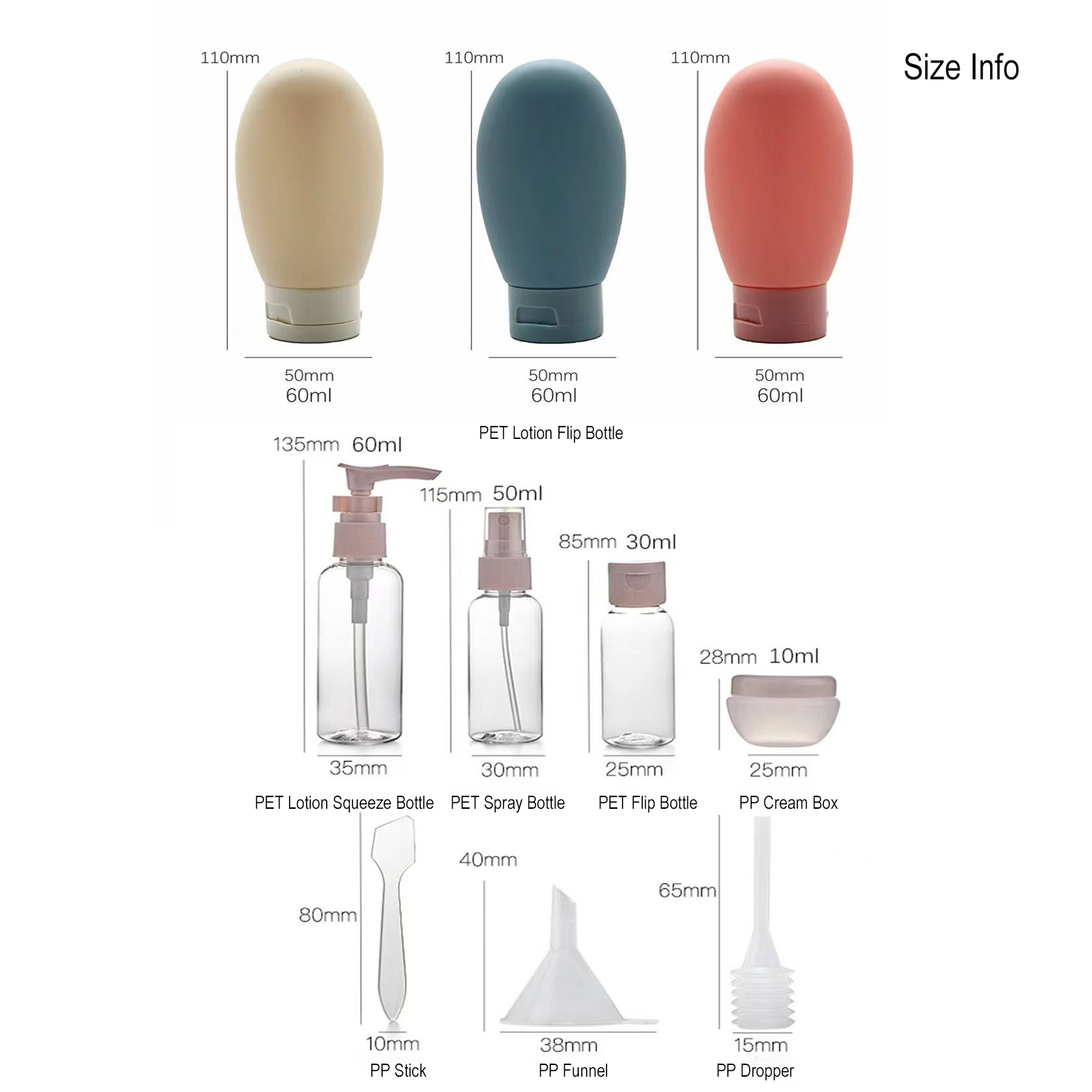 11 Pack Leak Proof Travel Bott - Dry Shampoo Travel review and price