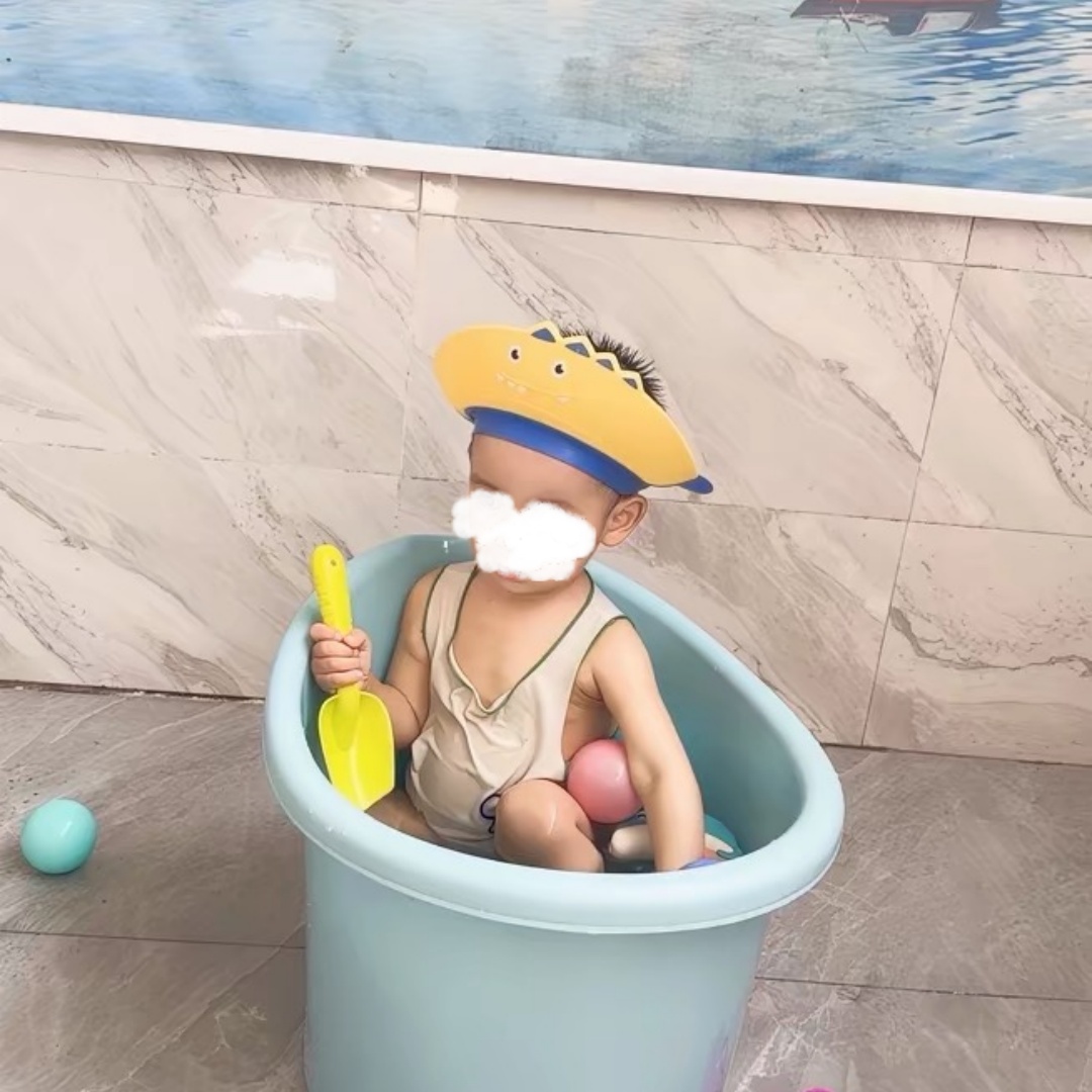 Baby Silicone Hair Wash Cap Wa - Hair Care For Baby review and price