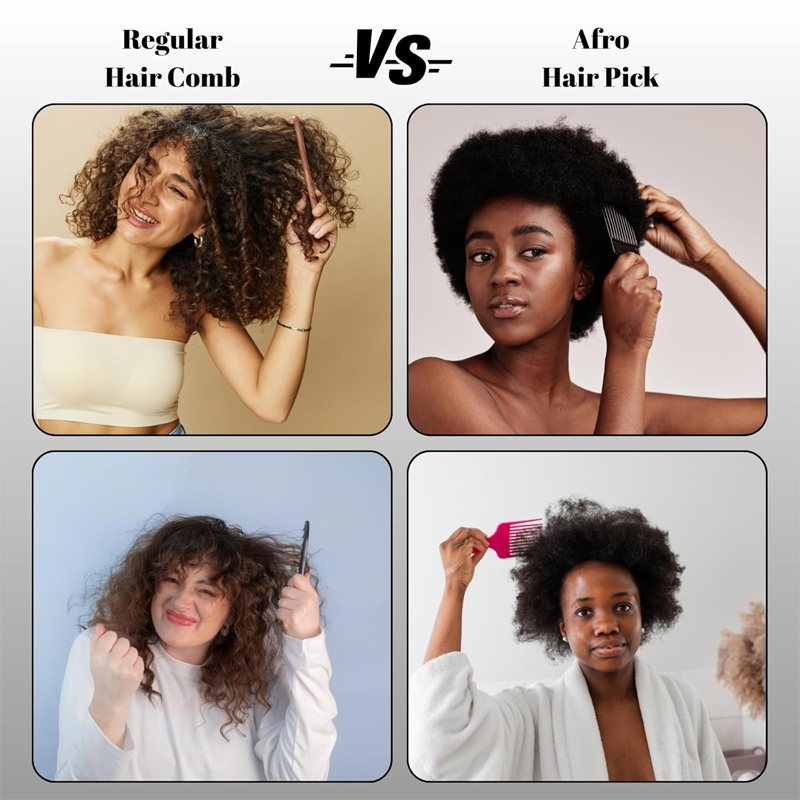 Silicone Magic Twist Hair Brus - Afro Pick Comb review and price